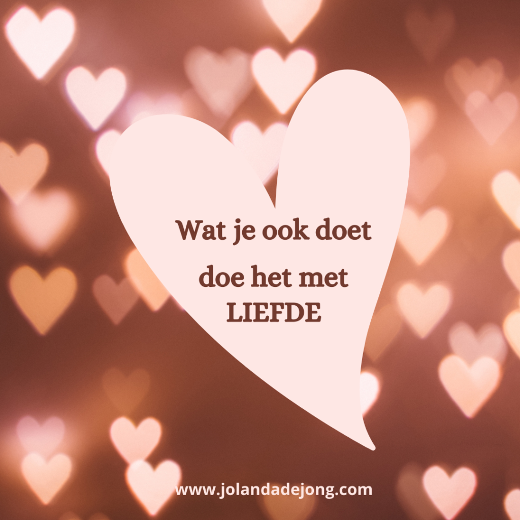 Wat je ook doet